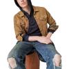 imageLucky Brand Mens Garment Dye Thermal HoodleyMulti