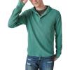 imageLucky Brand Mens Garment Dye Thermal HoodleySea Pine
