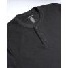 imageLucky Brand Mens Henley Shirt  Long Sleeve Waffle Knit Cotton Henley Thermal Shirt  Undershirts for MenCharcoal Heather Grey