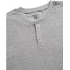imageLucky Brand Mens Henley Shirt  Long Sleeve Waffle Knit Cotton Henley Thermal Shirt  Undershirts for MenLight Grey Heather