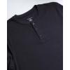 imageLucky Brand Mens Henley Shirt  Long Sleeve Waffle Knit Cotton Henley Thermal Shirt  Undershirts for MenMood Indigo
