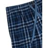 imageLucky Brand Mens Lightweight Plaid Fleece 2 Pack Pajama PantsBlue Plaids