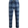 imageLucky Brand Mens Lightweight Plaid Fleece 2 Pack Pajama PantsBlue Plaids