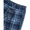 imageLucky Brand Mens Lightweight Plaid Fleece 2 Pack Pajama PantsBlue Plaids