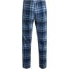imageLucky Brand Mens Lightweight Plaid Fleece 2 Pack Pajama PantsBlue Plaids