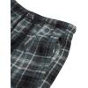 imageLucky Brand Mens Lightweight Plaid Fleece Pajama PantsBlack Plaid