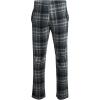 imageLucky Brand Mens Lightweight Plaid Fleece Pajama PantsBlack Plaid