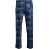 imageLucky Brand Mens Lightweight Plaid Fleece Pajama PantsMood Indigo Plaid