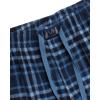 imageLucky Brand Mens Lightweight Plaid Fleece Pajama PantsMood Indigo Plaid