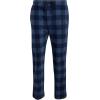 imageLucky Brand Mens Lightweight Plaid Fleece Pajama PantsNavy Checked Plaid