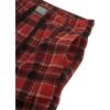 imageLucky Brand Mens Lightweight Plaid Fleece Pajama PantsRed Ochre