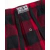 imageLucky Brand Mens Lightweight Plaid Fleece Pajama PantsRed Print