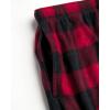 imageLucky Brand Mens Lightweight Plaid Fleece Pajama PantsRed Print