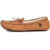 imageLucky Brand Mens MicroSuede Moccasin Slippers with Faux Sherpa LiningTan