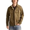 imageLucky Brand Mens Military Shirt JacketDeep Lichen Green