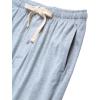 imageLucky Brand Mens Pajama Pants  Breathable Baselayer Bottom Joggers for Men with Side Pocket Casual Mens Lounge Pants SXLHeather Grey