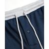 imageLucky Brand Mens Pajama Pants  Breathable Sleep Bottoms and Jogger Pants with Side Pocket  Casual Joggers for Men SXLMood IndigoSlimfit