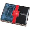 imageLucky Brand Mens Pajama Set  2 Piece Long Sleeve Crewneck Mens Shirts and Flannel Lounge Pants  Cozy Pajama Pants Set SXLCharcoal Greyvintage Indigo Plaid