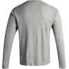 imageLucky Brand Mens Pajama Set  2 Piece Long Sleeve Waffle Knit Top and Flannel Fleece Thermal Pants  Cozy Mens Base LayersGrey HeatherPlaid