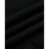 imageLucky Brand Mens Pajama Set  2 Piece Long Sleeve Waffle Knit Top and Flannel Fleece Thermal Pants  Cozy Mens Base LayersJet BlackJet BlackRed Plaid