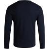 imageLucky Brand Mens Pajama Set  2 Piece Long Sleeve Waffle Knit Top and Flannel Fleece Thermal Pants  Cozy Mens Base LayersMood IndigoGrey Plaid