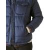 imageLucky Brand Mens Quilted Nylon Shirt JacketBlue