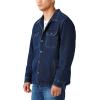 imageLucky Brand Mens Sherpa Lined Indigo Shirt Jacket 419 Indigo