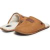 imageLucky Brand MicroSuede Scuff Indoor Slippers for Men with Plush LiningTan
