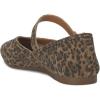 imageLucky Brand Womens Albajane Mary Jane FlatBlurred Leopard Suede