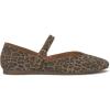imageLucky Brand Womens Albajane Mary Jane FlatBlurred Leopard Suede