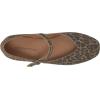 imageLucky Brand Womens Albajane Mary Jane FlatBlurred Leopard Suede