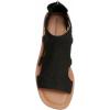 imageLucky Brand Womens Bartega Gladiator Sandal FlatBlack