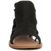 imageLucky Brand Womens Bartega Gladiator Sandal FlatBlack