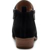 imageLucky Brand Womens Basel Ankle BootieBlackNatural Oiled Suede