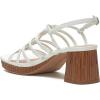 imageLucky Brand Womens Bassie Strappy High Heel Sandal HeeledBright White