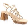 imageLucky Brand Womens Bassie Strappy High Heel Sandal HeeledTan