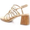 imageLucky Brand Womens Bassie Strappy High Heel Sandal HeeledTan