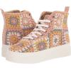 imageLucky Brand Womens Curla Crochet Platform SneakerPastel Multi