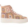 imageLucky Brand Womens Curla Crochet Platform SneakerPastel Multi