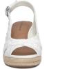 imageLucky Brand Womens Cyrila Wedge SandalWhite Lace