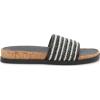 imageLucky Brand Womens Dylina Flat SandalBlack Raffia