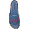 imageLucky Brand Womens Dylina Flat SandalLight Wash Denim