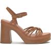 imageLucky Brand Womens Ismene Strappy High Heel Sandal HeeledCognac