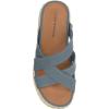imageLucky Brand Womens Loftee SandalPlatformNatural Blue