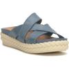 imageLucky Brand Womens Loftee SandalPlatformNatural Blue