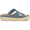 imageLucky Brand Womens Loftee SandalPlatformNatural Blue