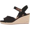 imageLucky Brand Womens Mindra Espadrille Wedge SandalBlack