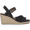 imageLucky Brand Womens Mindra Espadrille Wedge SandalBlack Denim 1