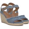 imageLucky Brand Womens Mindra Espadrille Wedge SandalMedium Denim