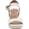 imageLucky Brand Womens Mindra Espadrille Wedge SandalWhite Eyelet